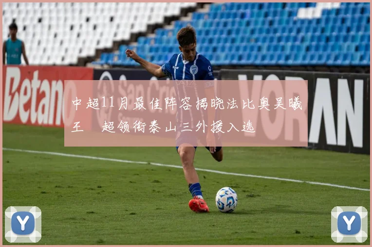 中超11月最佳阵容揭晓法比奥吴曦王燊超领衔泰山三外援入选
